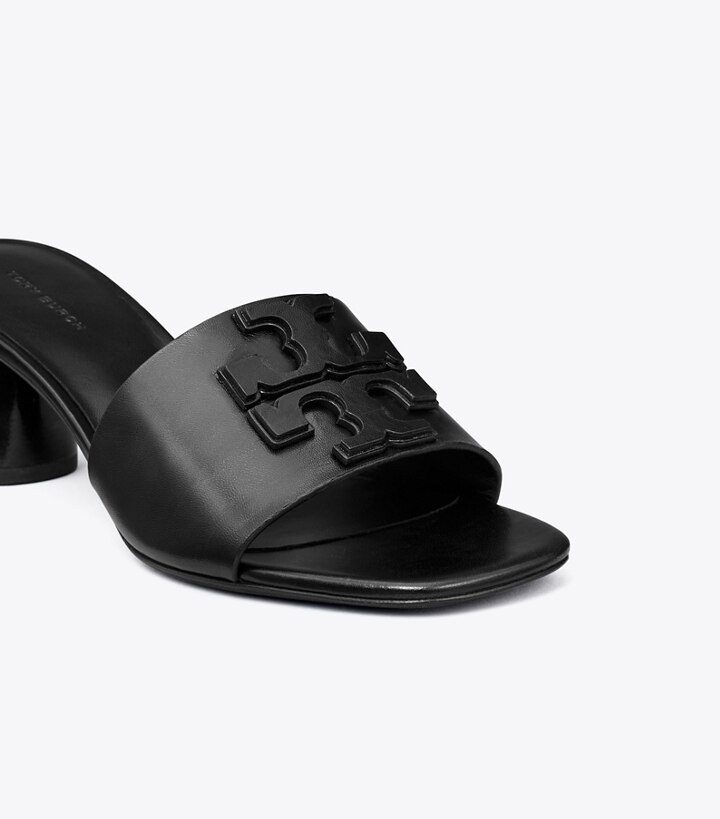 Black Women's Tory Burch Ines Heel Sandal Heels | 21546FWHE