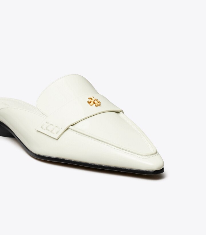 Black Women's Tory Burch Pointed Backless Loafers | 20564ASYM