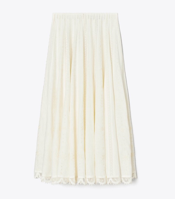 White Women\'s Tory Burch Lace Skirts | 79805PXCV