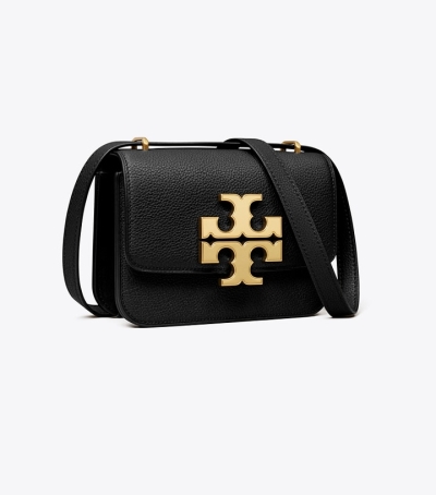 Black Women's Tory Burch Small Eleanor Convertible Shoulder Bags | 89326MZXT